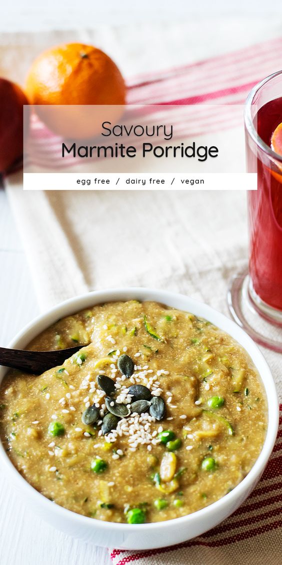 savoury Marmite Porridge